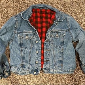 John Galt Flannel Lined Jean Jacket